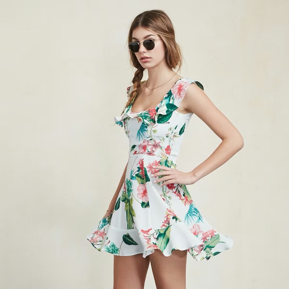 Reformation Tropical Spring Dress